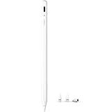 Metapen Pencil A8 for Apple iPad 2018-2025, (2X Faster Charge), Tilt Sensitivity, Pixel Precision, Stylus Pen for iPad 11/10/9/8/7/6th Gen, Pro 12.9/11/13-inch M4, Air 3/4/5/M2/M3, Mini 5/6th, White