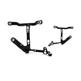 For Ram 1500 2013 14 15 16 17 2018 Fog Light Bracket Set Driver and Passenger Side | w/Steel Bumper | 2-Pieces | Replacement For CH1061108 | 68232454AA
