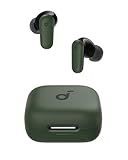 Soundcore P30i by Anker Noise Cancelling Earbuds, Strong and Smart Noise Cancelling, Powerful Bass, 45H Playtime, 2-in-1 Case and Phone Stand, IP54, Wireless Earbuds, Bluetooth 5.4 (Green)
