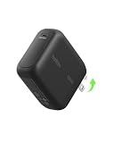 Belkin USB C Wall Charger 100W - Compact GaN Charger for MacBook Pro/Air, Chromebook, Dell, iPad, Tablet, iPhone 17, Samsung Galaxy S26, AirPods - USB C Charging Cable Included - Travel Essentials