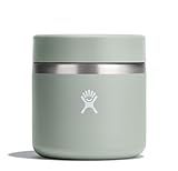 Hydro Flask Food Jar – Insulated Stainless Steel, Snack Travel Container for Hot Food, Lunch, & Soup 20 Oz Agave Green
