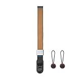 Peak Design Cuff Camera Wrist Strap, Ash, Compatible with DSLR, Compact and Point-and-Shoot Cameras, Low Profile, Quick Release and Connection, 200 lb Capacity, Camera Straps for Photographers