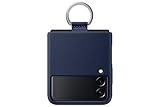 Samsung Galaxy Z Flip3 Silicone Cover with Ring - Official Case - Navy