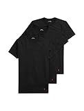 Polo Ralph Lauren Underwear Men's Classic Fit Cotton Crew Tee 3 Pack, Polo Black, S