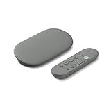 Google TV Streamer 4K - Fast Streaming Entertainment on Your TV with Voice Search Remote - Watch Movies, Shows, Live TV, and Netflix in 4K HDR - Smart Home Control - 32 GB of Storage - Hazel