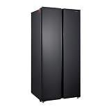 15.6 Cu.Ft. Side-by-side Refrigerators, 33" Full Size Refrigerator - Black