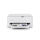 Canon PIXMA TS6520 Wireless Color Inkjet Printer for Duplex Printing, White – Home Printer with Copier/Scanner, 1.42” OLED Display, Intuitive Control Panel, Compact Design