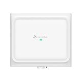 TP-Link Omada Long Range Outdoor Access Point - WiFi Extender Universal Compatible, WiFi 7 BE11000 Tri-Band w/ 6GHz Band, 2.5G Port, Up to 4,000 sq.ft, PoE Powered, IP68 Weatherproof(EAP772-Outdoor)