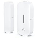 GoveeLife Door Window Sensor, Group Control Unlimited Devices, Wireless Mini Contact Sensor for Smart Home Automation, Battery Powered, Supports Most Smart Products White