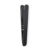 L'ANGE HAIR Le Ceramique 1-Pass Flat Iron Hair Straightener | Fast Heating Ceramic Flat Iron | Best Hot Tools Professional Hair Straightener to Lock in Moisture & Shine | (Black)