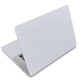 AORTDES Laptop Skin Sticker Decal 15-15.6 Inches, Universal Reusable Vinyl Sticker for 12.1 13 13.3 14 15.4 Inches Netbook/Notebook PC, Waterproof & Scratch-Resistant (Light Gray)