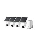 eufy Security SoloCam E42, 4-Cam Kit, 4K Solar Security Camera