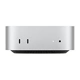 Apple 2024 Mac mini Desktop Computer with M4 chip with 10‑core CPU and 10‑core GPU: Built for Apple Intelligence, 16GB Unified Memory, 256GB SSD Storage, Gigabit Ethernet. Works with iPhone/iPad