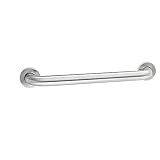 Amazon Basics Bathroom Handicap Safety Grab Bar, 18 Inch Length, 1.5 Inch Diameter, Holds up to 500LBs, ADA Compliant, Stainless Steel