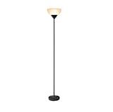 Newhouse Lighting 71-in. Charles Black Modern Standing Lamp NHFL-CH-BK, Floor Lamp for Living Room, Bedroom, and Other Home Decor, Ambient Lighting and Mood Lighting for Office Decor
