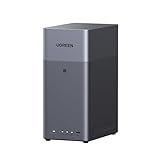 UGREEN NAS DH2300 2-Bay Desktop NAS, Support Capacity 60TB (Diskless), Remote Access, AI Photo Album, Beginner Friendly System, 4GB RAM on Board,1GbE, 4K HDMI, Network Attached Storage(Diskless)