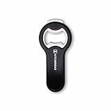 KITCHENDAO 2 in 1 Magnetic Beer Bottle Opener for Fridge and RV with Cap Catcher - Pop Can Soda Can Opener, Stick to Refrigerator for Easy Storage with Magnet, Gift for Men Husband Father