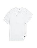 Polo Ralph Lauren Underwear Men's 3 Pack Slim Fit Crew Tee, White, S
