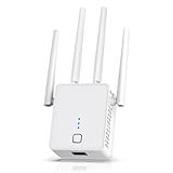 WiFi Extender, 2026 Fastest WiFi Booster 1200Mbps Dual Band (5GHz/2.4GHz) WiFi Extenders Signal Booster for Home, WiFi Repeater with Ethernet Port Covers up to 12999sq.ft and 85+ Devices