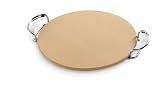 Weber® Gourmet BBQ System Pizza Stone with Carry Rack, 16.7"