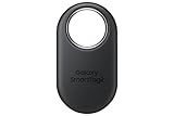 Samsung SmartTag2 (2023) Bluetooth + UWB, IP67 Water and Dust Resistant, Findable via App, 1.5 Year Battery Life - Black (International Version)
