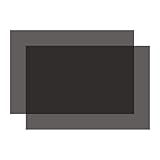 Selens Linear Polarizing Film A4 7.8x11.8 inch Non-Adhesive Polarized Film Sheets for Physics Education, Photography, Screen, Experimental, 2Pcs