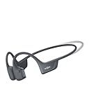 SHOKZ New OpenRun Pro 2 Mini -Open-Ear, Bone Conduction Sport Headphones -with Reflective Strip -Sweat Resistant, Workout Headphones -Secure, Wireless, Comfortable Fit-Deep Bass and Smart Mic App