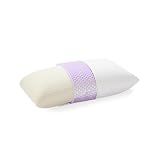 Purple Harmony Pillow – Standard, Medium Feel, Med Height - Talalay Latex Foam Cooling Pillow for Combo or Side Sleepers, 360º Hex GelFlex Grid for No-Pressure Support and Luxurious Weightless Feel