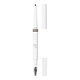 e.l.f. Instant Lift Waterproof Eyebrow Pencil, Dual-Ended with Precision Tip & Spoolie, Smudge-Resistant Formula for Natural, Long-Lasting Brows, Neutral Brown