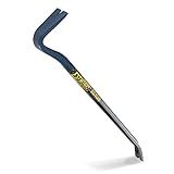 ESTWING Gooseneck Wrecking Bar PRO - 36" USA Made Pry Bar with Angled Chisel End & Forged Steel Construction - EWB-36PS