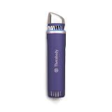 Therabody TheraFace Depuffing Wand – Cold and Heat Skincare Treatment to Depuff and Glow; Beauty Wand, Face Roller and Eye Massager for Eye Puffiness, Dark Circles and Skin Radiance (Indigo)