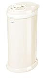 Ubbi Stainless Steel Diaper Pail, No Special Bags, Odor-Locking, Ivory
