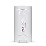 Native Deodorant Contains Naturally Derived Ingredients, 72 Hour Odor Control | Seasonal Scents for Women and Men, Aluminum Free with Baking Soda, Coconut Oil and Shea Butter | Lilac & White Tea
