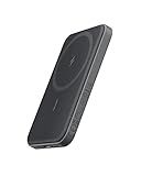 Anker 621 Magnetic Portable Charger (MagGo), 5,000mAh Wireless Power Bank with USB-C Cable, Magsafe-Compatible Battery Pack for iPhone 16/15/14/13/12 Series
