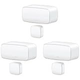 Eve Door & Window (Matter) 3 Pack – Smart Contact Sensor for Doors & Windows, Open/Closed State, Automatic Control of Accessories, Matter Over Thread, Apple Home, Alexa, Google Home, SmartThings