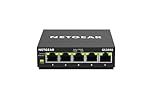 NETGEAR 5-Port Gigabit Ethernet Easy Smart Managed Essentials Switch GS305E - Desktop or Wall Mount, Home Network Hub, Office Ethernet Splitter