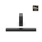 Hisense HS2100 2.1 Ch 240W Sound Bar with Wireless Subwoofer - DTS Virtual X, Dolby Audio, Ezplay, 6 EQ Modes, HDMI ARC, Bluetooth 5.3
