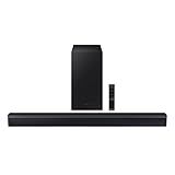 SAMSUNG HW-C450 2.1ch Soundbar w/DTS Virtual X, Subwoofer Included, Bass Boost, Adaptive Sound Lite, Game Mode, Bluetooth, Wireless Surround Sound Compatible
