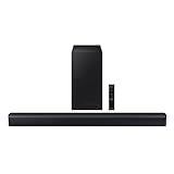 Samsung HW-C450 2.1ch Soundbar w/DTS Virtual X, Subwoofer Included, Bass Boost, Adaptive Sound Lite, Game Mode, Bluetooth, Wireless Surround Sound Compatible
