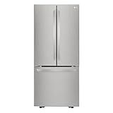 LG LFCS22520S 22 Cu. ft. French Door Refrigerator in Stainless Steel