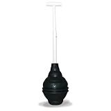 Korky BeehiveMAX Heavy Duty Toilet Plunger - Seals All Bowl Shapes – Powerful Clog Removal
