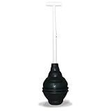 Korky BeehiveMAX Heavy Duty Toilet Plunger - Seals All Bowl Shapes – Powerful Clog Removal