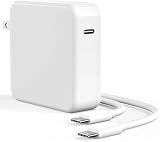 Mac Book Charger, 100W Laptop Power Adapter for MacBook Pro 16 15 14 13 Inch (M1 M2 M3), 96W 87W USB C Replacement Charger for Mac Air 15/13 Inch, iPad Pro 13 12.9 11 Inch, 6.6ft Fast Charging Cord