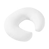 Nursing Pillow and Positioner with Cover for Breastfeeding and Bottle Feeding, Propping Baby, Tummy Time, Baby Sitting Support, Awake-Time Support (Pillow Only, 22" x 17.7" x 5.9")
