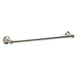 Moen Preston Collection Brushed Nickel 18-Inch Single Bathroom Towel Bar, DN8418BN