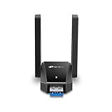 TP-Link USB 3.0 WiFi Adapter for Desktop PC (Archer TX30U Plus)-AX1800 WiFi 6 Dual-Band Plug and Play Wireless Network Adapter with 2.4GHz, 5GHz, 2×High Gain Antenna, WPA3, Supports Windows 11/10