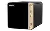 QNAP TS-464-8G-US 4 Bay High-Performance Desktop NAS with Intel Celeron Quad-core Processor, M.2 PCIe Slots and Dual 2.5GbE (2.5G/1G/100M) Network Connectivity (Diskless)