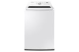 Samsung 4.5 cu. ft. Capacity Top Load Washer with Vibration Reduction Technology+, White WA45T3200AW/A4