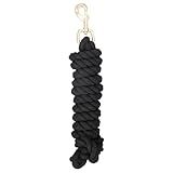 Tough1 Economy Cotton Lead with Bolt Snap - Black