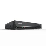 REOLINK 8CH Network Video Recorder for Home Security Camera System, Only Work with 16MP/12MP/4K/8MP/5MP/4MP REOLINK PoE IP Camera, 24/7 Recording to Pre-Installed 2TB Hard Drive, RLN8-410